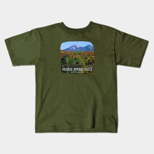 Hike Free 603 - Percy Peaks, Stratford, New Hampshire Kids T-Shirt